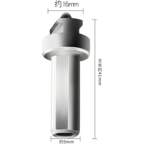 Pipe dredging spring drill bit adapter under the toilet sink pipe dredging machine accessories drill bit connecting shaft 16MM