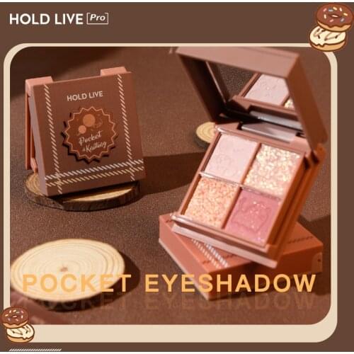 Hot Four-color Eyeshadow Easy To Color Daily Matte Pearlescent Earthy Shiny Eyeshadow Palette Fast Delivery TSLM1