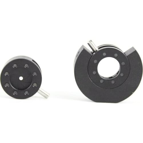 Manual Adjustable Optical Iris Diaphragm 0.8-7.5mm for Biological Microscope Camera Laser