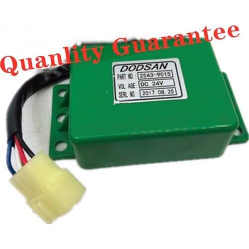 Modern Excavator Wiper Conversion Start Controller (Green) 24VDC 2543-9015