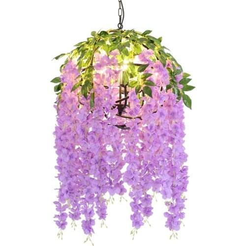 Vintage Iron Lamp Creative Bar Restaurant Pendant Light Clothing Store Window Decorative Pendant Lamp Personalized Hanging Light