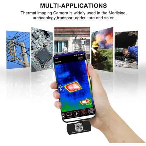 XEAST HT-101 Phone Thermal Detection Imager for Android Type C Thermal Temperature Video Pictures Face Imaging Camera
