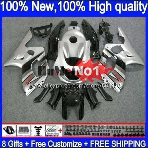 YZF 600R For YAMAHA Thundercat YZF-600R 39MC.32 YZF600R 2002 2003 2004 2005 2006 2007 96 02 03 04 05 06 07 Gloss silver Fairing