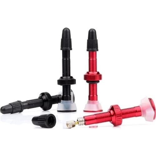 Bike Parts 1 pcs 40mm/60mm MTB Road Bike Aluminum alloy Tubeless Valves FV French Tyre F/V No Tubes Presta Tire Conversion tool