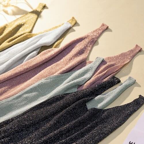Vest Women Knitted Top V-neck Paste Drill Tanks Summer Camisole Female 2021 Shirts Casual Knitting Camis Sling White Yellow New