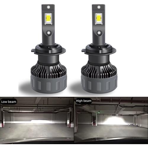 1Pair 100W 30000LM H4 H7 Canbus LED H1 H8 H9 H11 9005 HB3 9006 HB4 9012 Car LED Light Headlight Turbo Fog Lamp 6000K 12V