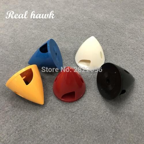 5 Colors 51mm 2in NEW RC Models Plastic 2 Blades Propeller Spinner For RC airplane Aircraft Aeromodelling Parts