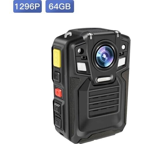 CAMMHD-V8 1296PHD Police Body Camera with 2 Inch Display,Night Vision, Wearable mini recorder for Law Enforcement, Traffic