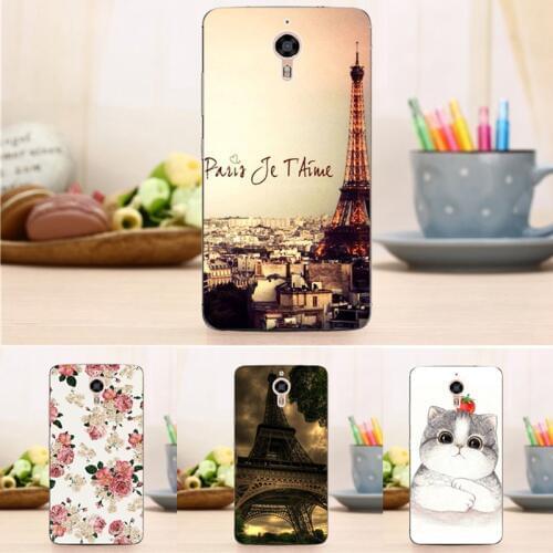 New Arrival Back Fashion Case For PPTV KING 7 6.0" 4K 4G TD LTE Flower Tower Pattern Cover for PPTV King 7 King 7S Funda Couqe