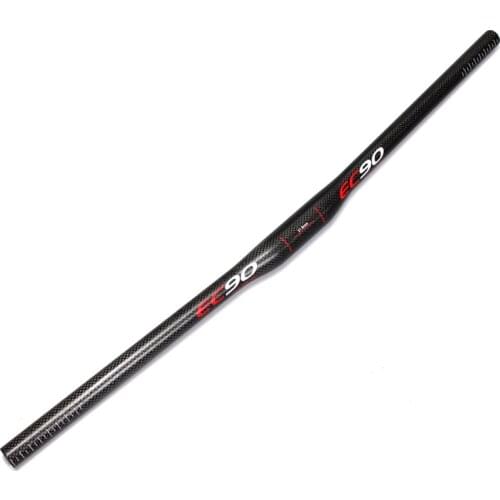 EC90 New Full Carbon Bicycle Handlebar MTB Bicycle Handlebar Stem Handle playing 3K Matt Carbon Mountain Bike Handlebar 31.8MM