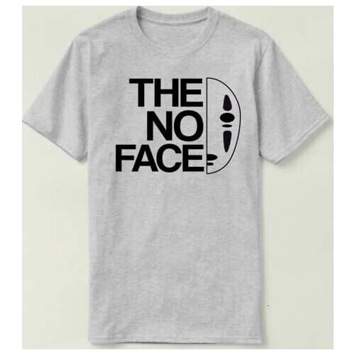Ghibli i no face T-Shirt tee short sleeve cotton unisex kawaii japanese shirt harajuku graphic funny tumblr causal tops K670