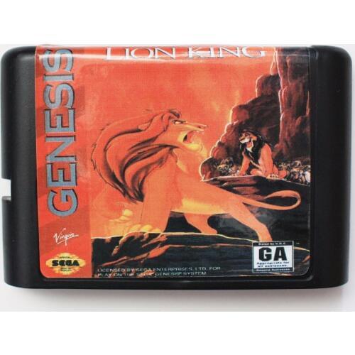 Lion King 16 bit MD Game Card For Sega Mega Drive For Genesis