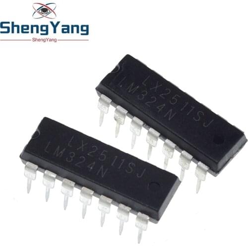 10PCS LM324N DIP14 LM324 DIP DIP-14 new and original IC