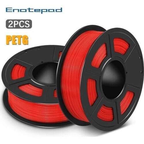 Enotepad PETG 1KG/Roll 3D Printer Filament Translucence Effect Refill Material Muti-Color For 3D PEN Consumables