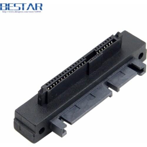 Right Angled 90 Degree SFF-8482 SAS raid sas 22 Pin to 7 Pin + 15 Pin SATA Raid HDD Hard Disk Drive Raid sata Adapter
