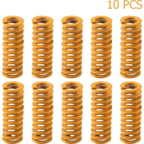 Springs 3D Compression Printer Motherboard Light Load for Creality CR-10 10S S4 Ender 3 Heatbed Springs Bottom Connect Leveling