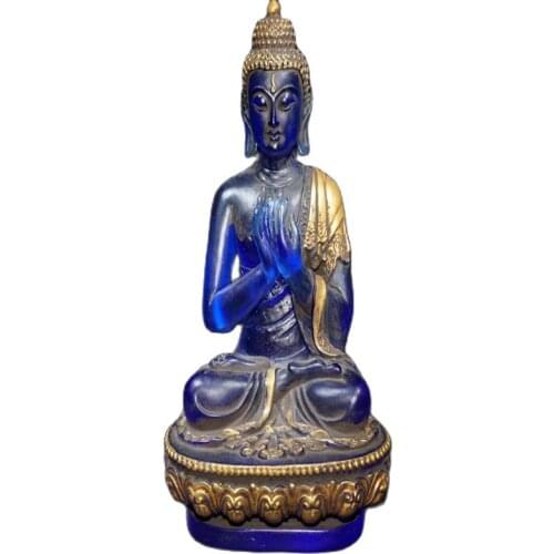 Early collection of antique glass (fork handed Buddha) Buddha ornaments family collection