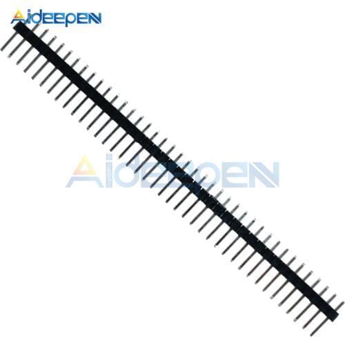 10PCS 40Pin 1x40P 2.54mm Male Breakable Single Row Pin Header Strip Connector For Arduino