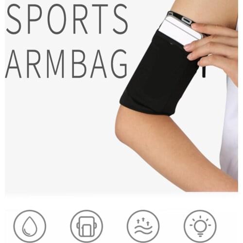 Sports Mobile Phone Arm Bag Universal Mobile Phone Case Bag High Elastic Breathable Jogging Armband Cell Phone Arm Band