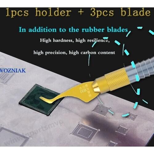 Wozniak qianli Remove Glue Knife Motherboard IC Repair Blade CPU Knife A8 A9 Disassemble Chip Tool