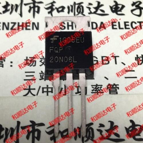 10pcs / lot FQP20N06L new stock TO-220 60V 20A