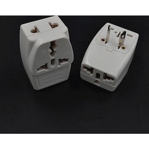 10pcs/lot 1 to 3 AU socket Splitter 2pin 3 pin to AU 2pin AC Power Plug Travel Converter Adapter Household Plugs adaptor plug