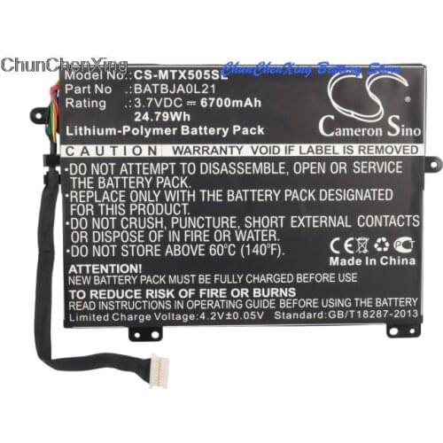 Cameron Sino 6700mAh Battery BATBJA0L21 for Motorola MZ505, Xoom 10.1, Xoom Family Edition