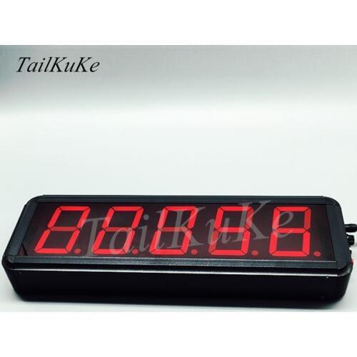 LED large screen automatic induction counter / infrared conveyor belt loading point device / industrial digital display line