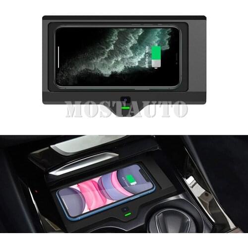 The Phone With QI Wireless Charging For BMW X3 X4 G01 G02 Car Wireless Charger Wireless Phone Fast Charger 2018-2021