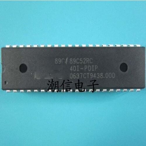 Free shipping new%100 new%100 STC89C52RC-40I-PDIP DIP-40