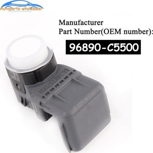 White Color For Hyundai Kia Sorento Car PDC Parking Distance Sensor Ultrasonic PDC Parking Sensor 96890-C5500 96890C5500