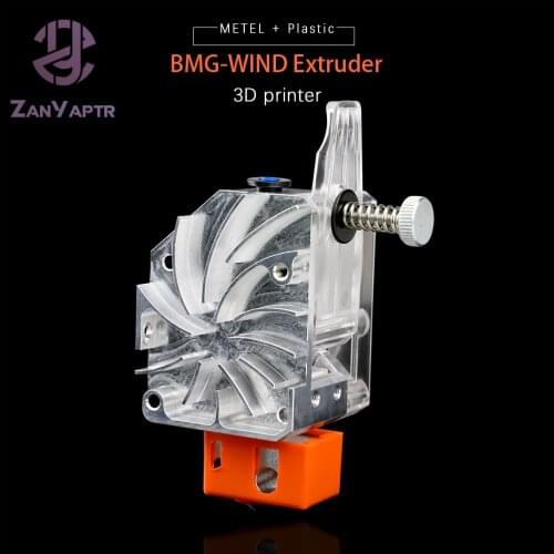 BMG Metal+ Plastic BMG-WIND V6 Dual Drive BMG Extruder For Simple Installation Ender 3 Short Distance Printing 3D Printer Parts
