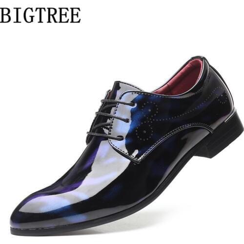 Fashion Mens Dress Shoes Designer Shoes Men Oxford Shoes For Men Sapato Social Masculino Couro Scarpe Uomo Eleganti Туфли Обувь