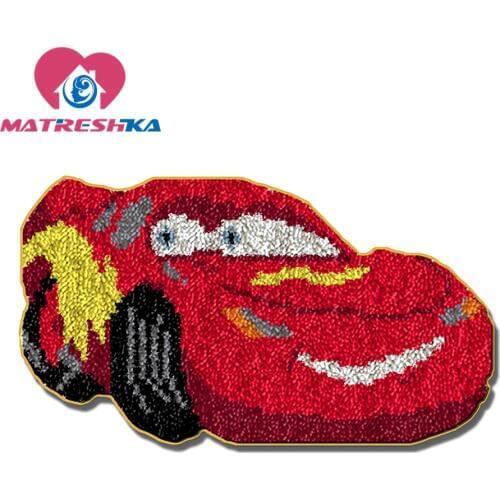 Carpet embroidery latch hook rug kits carpet embroidery sale sets hook needlework button package Foamiran crafts do it yourself