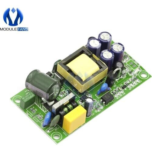 220V To 12V 1A/5V 1A AC-DC Switch Buck Converter Fully Isolation Isolated Double Dual Output Module Power Supply Board
