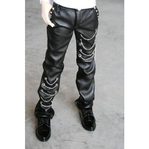 [wamami] 77 Black Leather Trousers/Pants 1/3 SD DZ AOD DOD BJD Dollfie