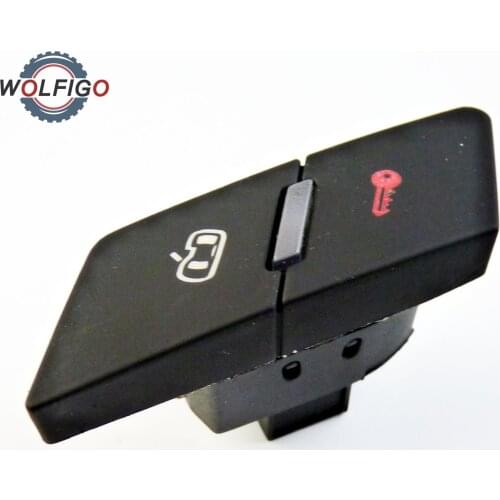 WOLFIGO New Door Lock Unlock Switch Control Front Right for Audi A6 Allroad Quattro 4F2962108