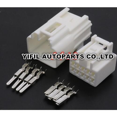 5Sets/lot 10 Pin/Way Male Female Car Electric Automotive Harness Connector Plug Adatper Socket