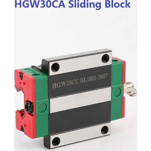 8pcs/lot HGW30CC HGW30CA linear sliding block carriage match use HGR30 linear guide rail for CNC router