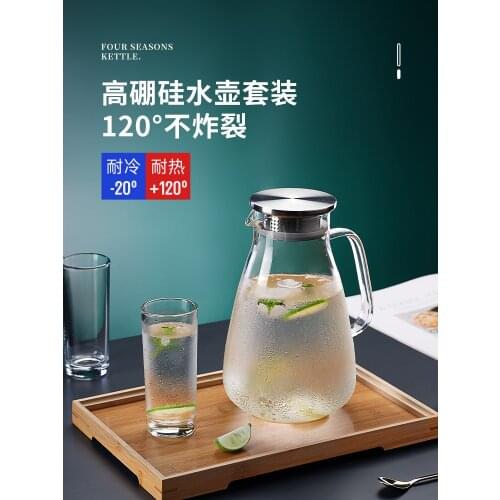 SXF Teapot Heat Resistant Square Glass Teapot Tea Infuser Filter Milk Oolong Flower Tea Pot with Strainer Filter Infuser