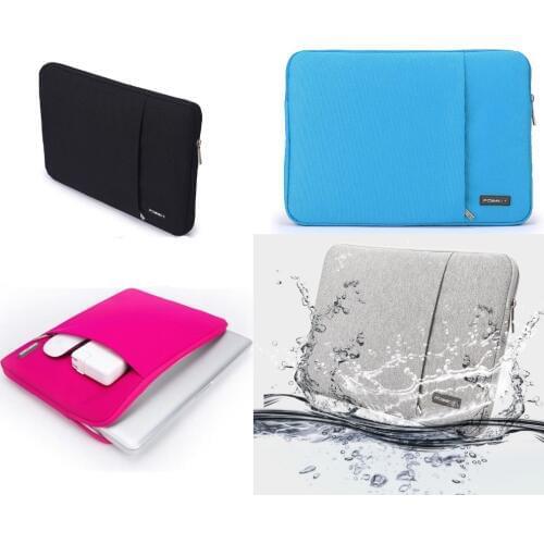 Laptop Tablet Notebook Soft Nylon Waterproof Carry Sleeve Case Bag Pouch Cover For 10.6 11.6 12 13.3 14.1 15.4 15.6" Inches