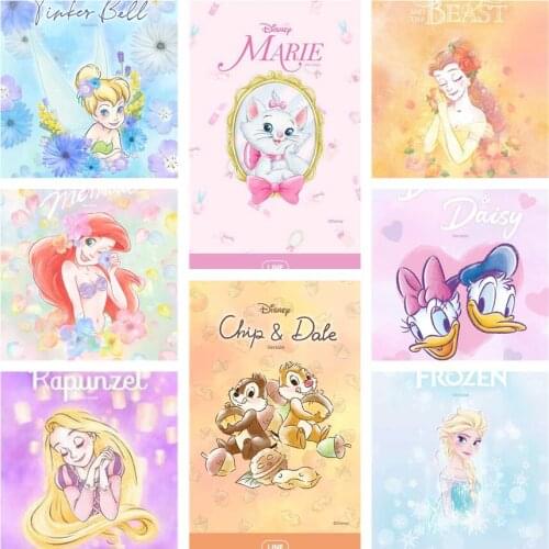 Disney 5D Cartoon Stilson Diamond Painting Mosaic Cross Stitch Kit Diamond Embroidery Picture Full Square Art Bead Home Decorati