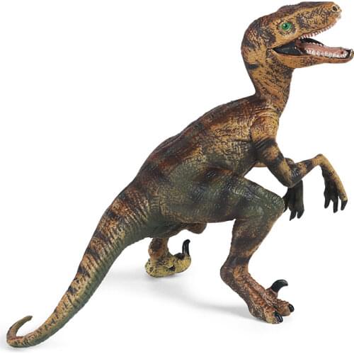 Simulation World Park Jurassic Predator Carnivorous Velociraptor Dinosaur Model Toys Animal Solid PVC Action Figures Toy for Kid