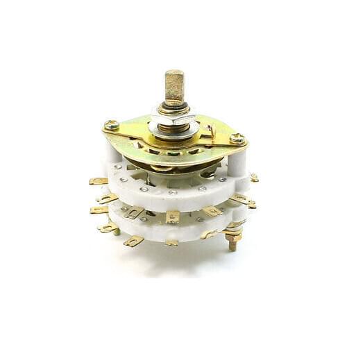 CT-11/2 2P11T 2 Pole 11 Throws Dual Deck Band Channel Rotary Switch