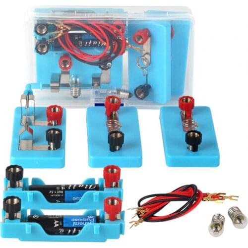 Student Electric Circuit Education Kits for School Lab Learning Physics Electromagnetic Experiments Teaching Aids Science Toys