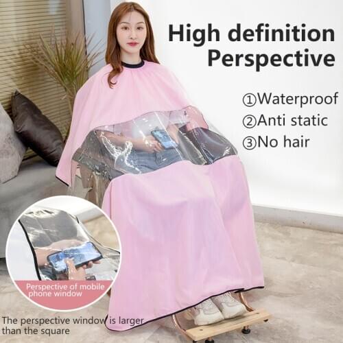 LOGO Customization Adult Salon Hair Cutting Capes Barber Hairdressing Cape For Haircut Hairdresser Waterproof Hair Cloth