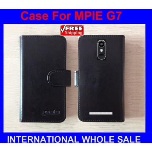 MPIE G7 Case in Stock New 2014 items Factory Price Flip Leather Case Exclusive Flip Cover For MPIE G7