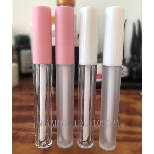 Wholesale 2.5ml Empty Lip Gloss Tube Clear/Frosted Lip Balm Tubes Containers Mini Lipstick Refillable Bottles Lipgloss Tubes
