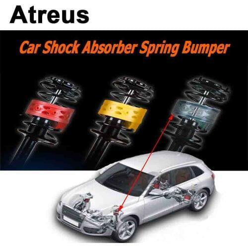 Atreus 2pcs Car Universal Bumper Shock Absorber Rubber Spring For Mitsubishi Suzuki Subaru Acura Jeep Fiat 500 Hyundai Solaris