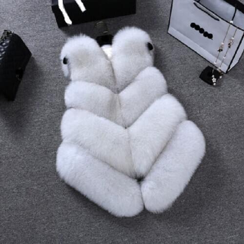 2020 Lay fur vest / Mommy and me matching waistcoat / Faux fur vest